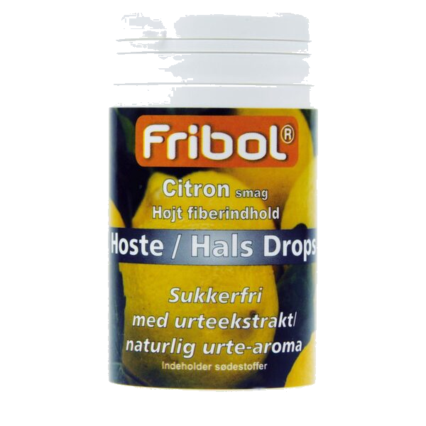 Fribol Sukkerf Host/Hals Sitro 60G