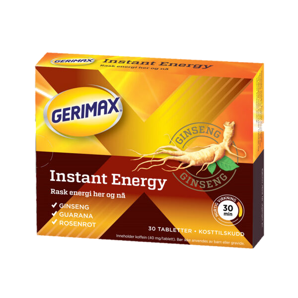 Gerimax Instant Energy Tab 30 stk