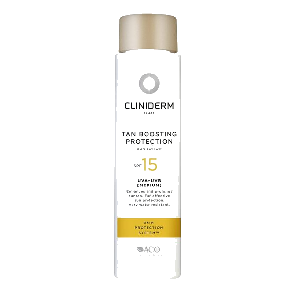 Cliniderm tan boost sunlot f15