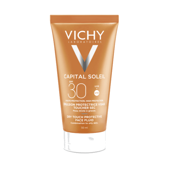 Vichy Capital Soleil Dry Touch solkrem til ansikt SPF30 50ml