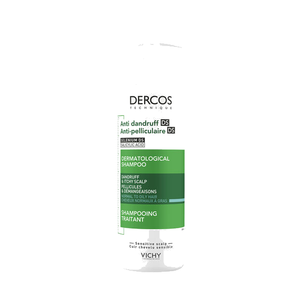 Vichy Dercos Sjampo flass/fett 390ml