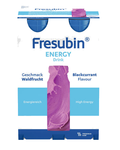 Fresubin Energy Drink Næringsdrikk Solbær 4X200 ml