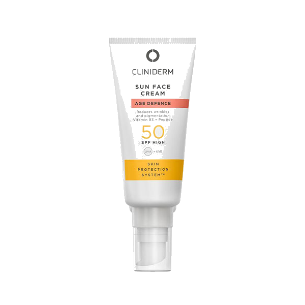 Cliniderm Age Defence Sun Face Cream SPF50 40 ml
