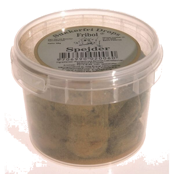 Fribol Sukkerfri Drops Speider 65G