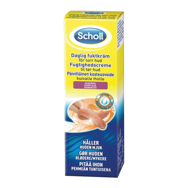 Scholl Fuktighetskrem Tørr Hud 75 ml