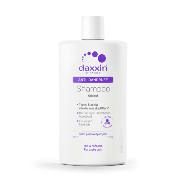 Daxxin Shampoo mot flass uten parfyme 250 ml