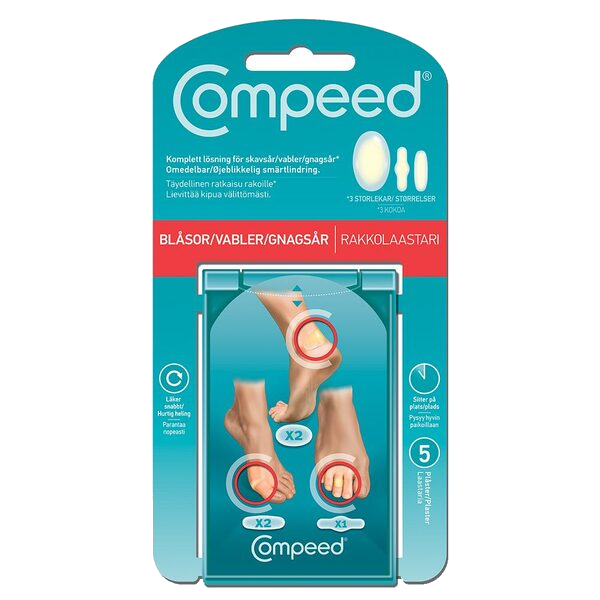 Compeed Gnagsårplaster Mix3Str 2+2+1