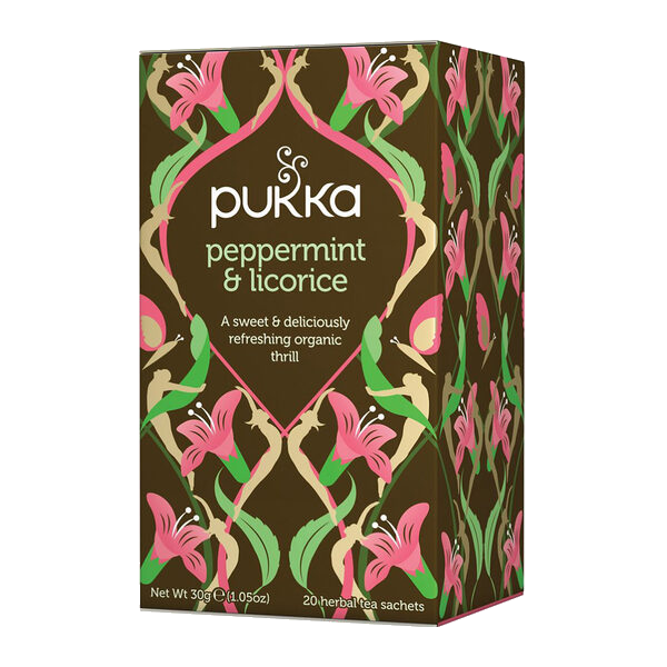 Pukka Peppermint &Licor Urtete 20 stk