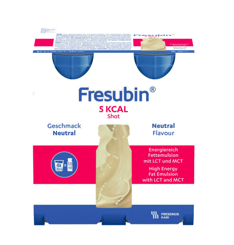 Fresubin 5 kcal Shot Nøytral 4X120 ml