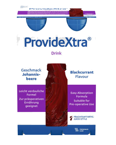 ProvideXtra Drink Næringsdrikk Solbær 4X200 ml