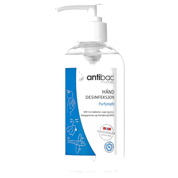 ANTIBAC 85% HÅNDDESINF GEL 250 ml.