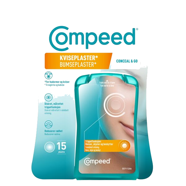 COMPEED Kviseplaster Conceal & Go 15 Stk