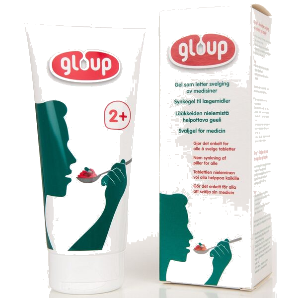 Gloup Svelgegel for Tabletter 150 ml