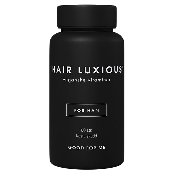 Good For Me Hair Luxious for han Veganske vitaminer 60 stk