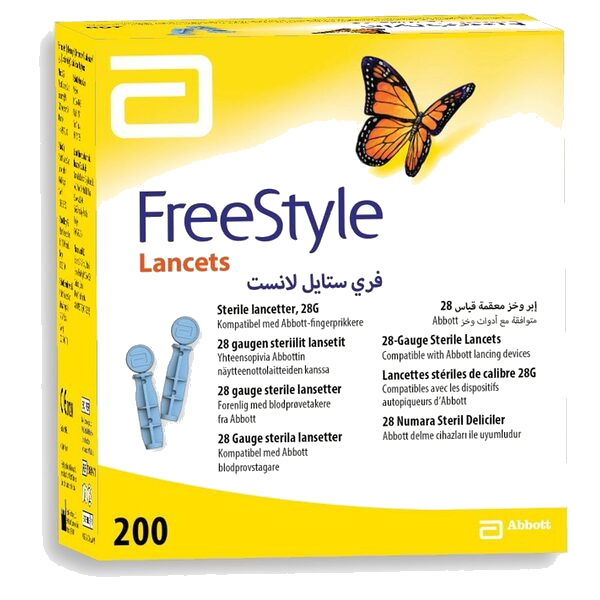 Freestyle Lancet 28G 200 stk