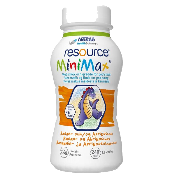 Resource Minimax Næringsdrikk Banan-Aprikos 2X200 ml