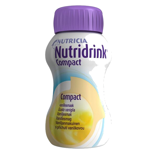 Nutridrink Compact Næringsdrikk Vanilje 4X125 ml
