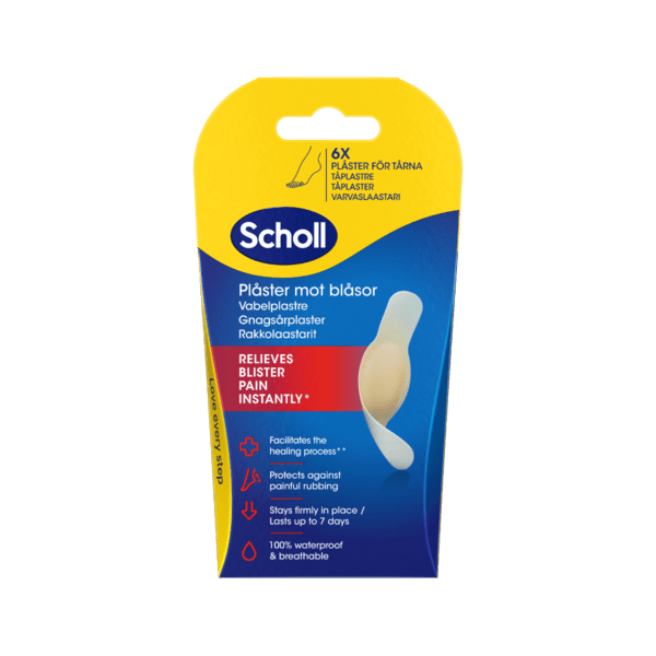 Scholl Gnagsårplaster tær 6stk