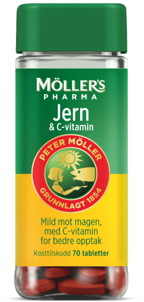 Möller's Pharma Jern & C-vitamin 70 stk