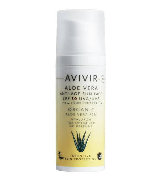 AVIVIR Aloe Vera Anti Age Sun Face SPF30 50ml