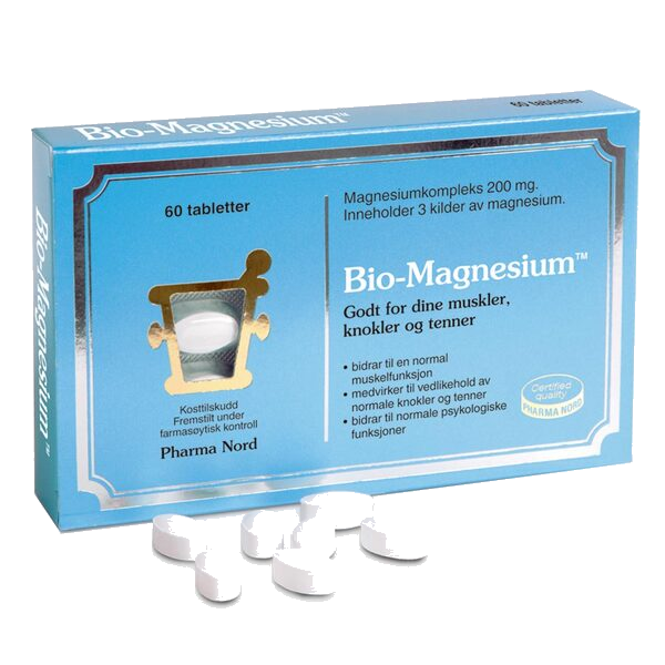 Bio-Magnesium tabletter 60 stk