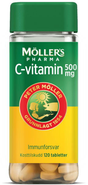 Möller's Pharma C-vitamin 500 mg 120 stk