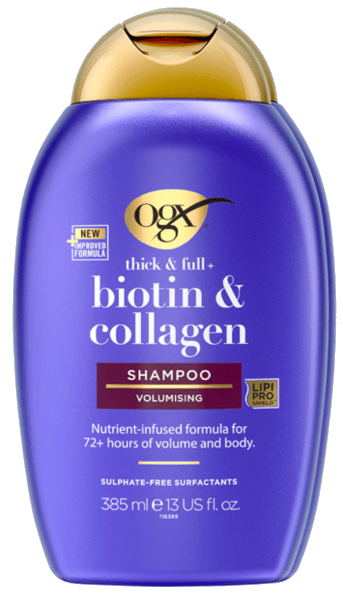 OGX Thick & Full + Biotin & Collagen Shampo 385mL